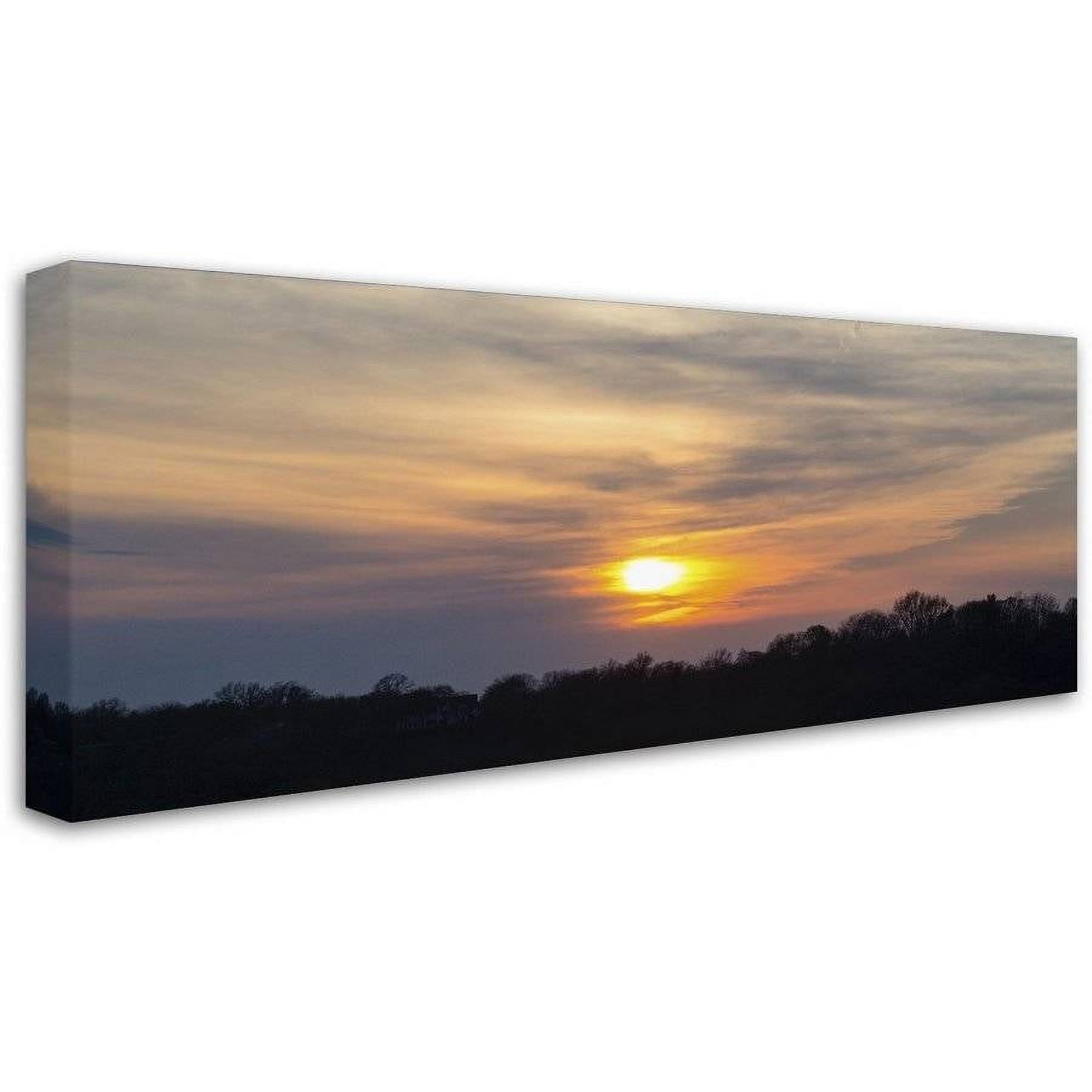 Trademark Fine Art "Sunsets are Beautiful" Canvas Art by Kurt Shaffer