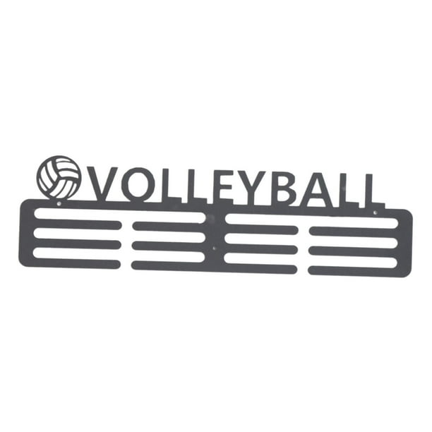 Organizador de medallas para colgar en la pared, de metal, para carreras deportivas Vóleibol
