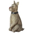 thumbnail image 1 of Figura de resina de cachorro, estatua de perro, adorno, adorable decoración de jardín, regalo para perros. 7x12.5x18cm, 1 of 9