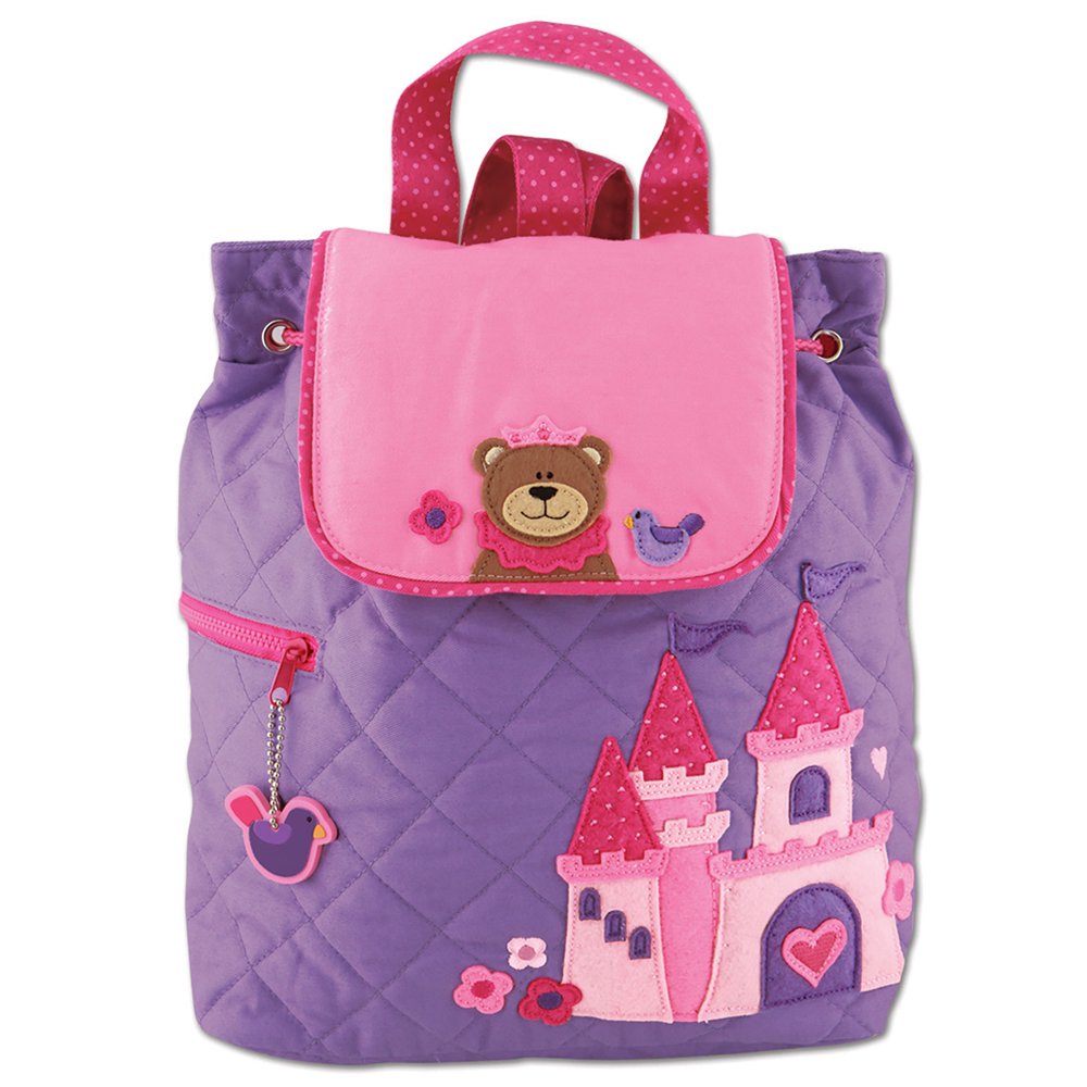 Stephen Joseph Stephen Josepeh Quilted Backpack Princess Bear