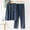 Bleu Foncé, variante sur cllios Ensemble de Pyjama pour Homme, Haut à Manches Longues à Col Ras du Cou à Enfiler et Pantalon Long, Ensemble de Pyjamas 2 Pcs, Tenue de Détente Ultra Douce, Vêtement de Nuit avec Poches, Grande Taille et Taille Forte