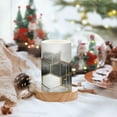 thumbnail image 2 of Yayeee Flameless Candles with Remote Flickering Battery Operated Multi Color Changing, Gray Hexagons, 2 of 7