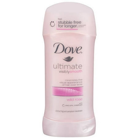 Dove Ultimate Visibly Smooth Wild Rose Anti-Perspirant Deodorant, 2.6oz