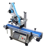 Automatic Desktop Conveyor Table Plane Labeling Machine Bottle Label Maker Labeler Applicator 110V 25-50PCS/min