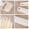 thumbnail image 5 of Gnmfd Plastic Dough Roller Knife for Pizza and Pastry, Lattice Crust Cutter for Baking Cookies and Pies, Creative Kitchen Tool for Home and Commercial Bakers, Ergonomic Handle Reduces Hand Fatigue, 5 of 9