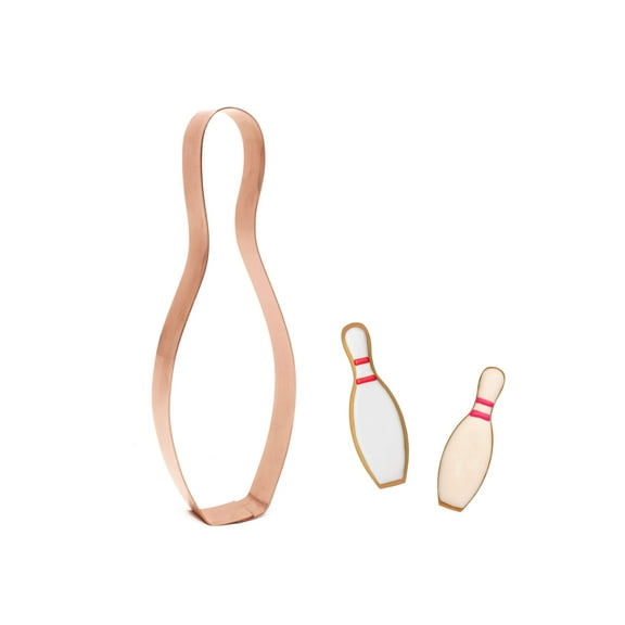 Bowling Pin Cookie Cutter, 5 inches tall