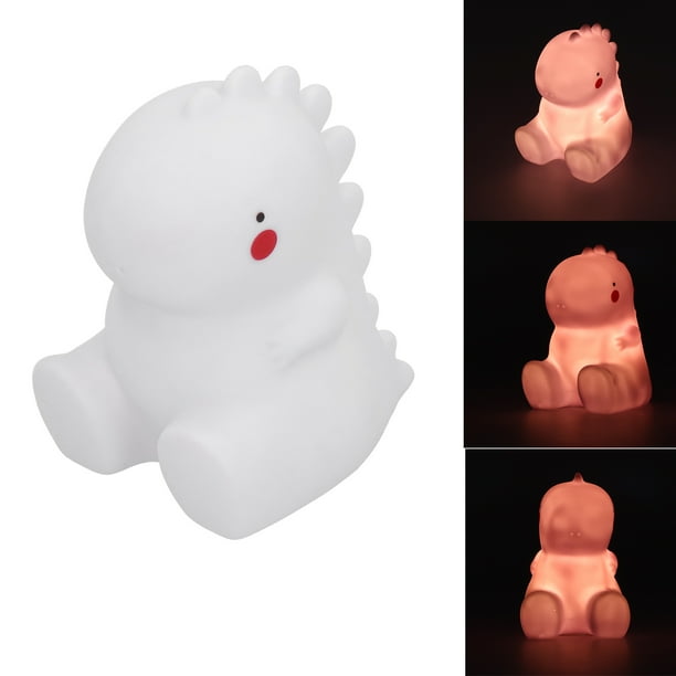 Luz LED de noche con dibujos de dinosaurios lámpara de noche de silicona decoración de dormitorio para niños y niñas dormitorio y sala de estar ANGGREK Otros