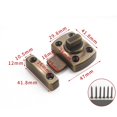 thumbnail image 2 of Rotary installation bolt door cabinet lock buckle thickened buckle integrated, 2 of 7