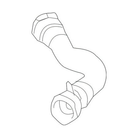 Genuine OE BMW Lower Hose - 17-12-7-612-445