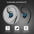 thumbnail image 4 of Hmusic Sports Earbuds Wired with Mic, USB Type C Metal Shell Earplugs In-Ear Headphones, Ear Hook Earphones for Running, Workout, Gym (Green), 4 of 7