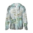 thumbnail image 2 of Lsque Vintage Rose1 UPF 50+ Lightweight Sun Protection Men's Women's Long Sleeve Shirt, Hoodie Performance -Small, 2 of 9