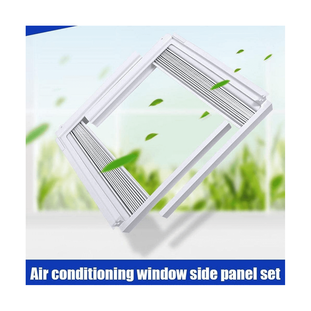 Window Side Panel Air Conditioner, White