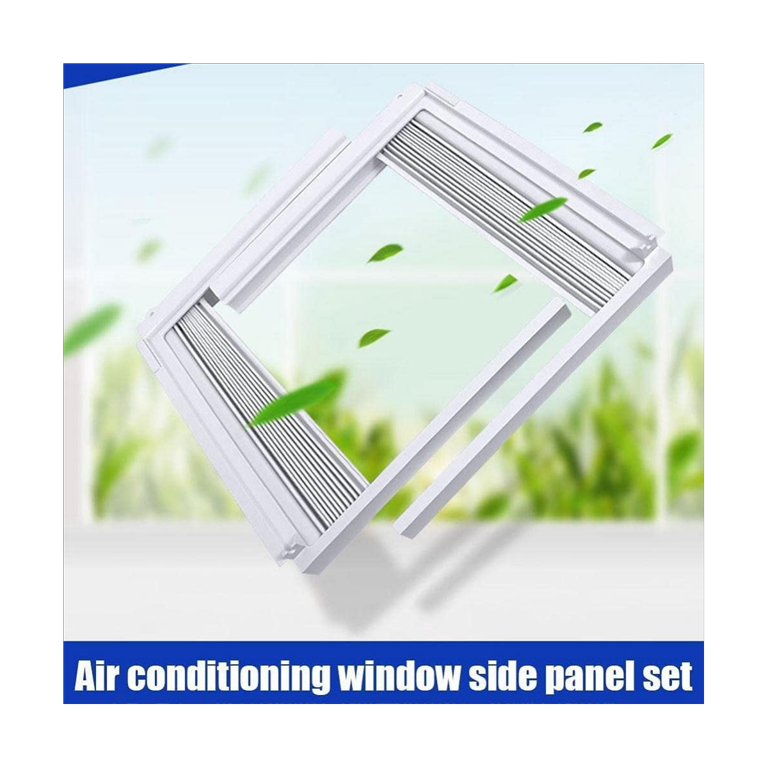 Window Air Conditioner Side Panels with Frame, Room AC Accordion 
