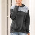 thumbnail image 3 of Sudadera con capucha ANGGREK para mujer agradable para la piel informal para la vida diaria, 3 of 6
