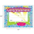 thumbnail image 3 of TREND Congratulations/Swirls Colorful Classics Certificates, 30 Per Pack, 6 Packs, 3 of 3
