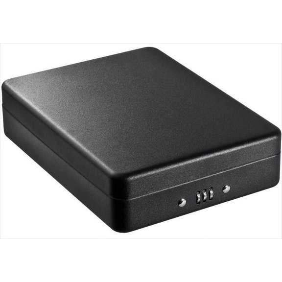 winbest Portable Combination Compact Safe Box 7.75 in x 10 in x 2.75 in