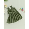 thumbnail image 3 of Bagilaanoe Toddler Baby Girl Summer Dress Sleeveless A-line Dresses 3M 6M 12M 2T 3T 4T Kids Casual Swing Sundress, 3 of 8