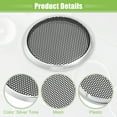 thumbnail image 4 of Unique Bargains 4 Pcs 1.5' Car Speaker Grills Cover Mesh Round 1.5 Inch Audio Subwoofer Protector Iron Silver Tone, 4 of 8