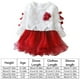 thumbnail image 1 of Traje De Bebé Cómodo Vestido De Princesa De Encaje Niña Manga Larga, 1 of 7