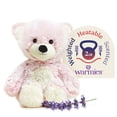 thumbnail image 1 of Oso rosa pesado y apto para microondas con forma de animal de peluche, 1 of 6