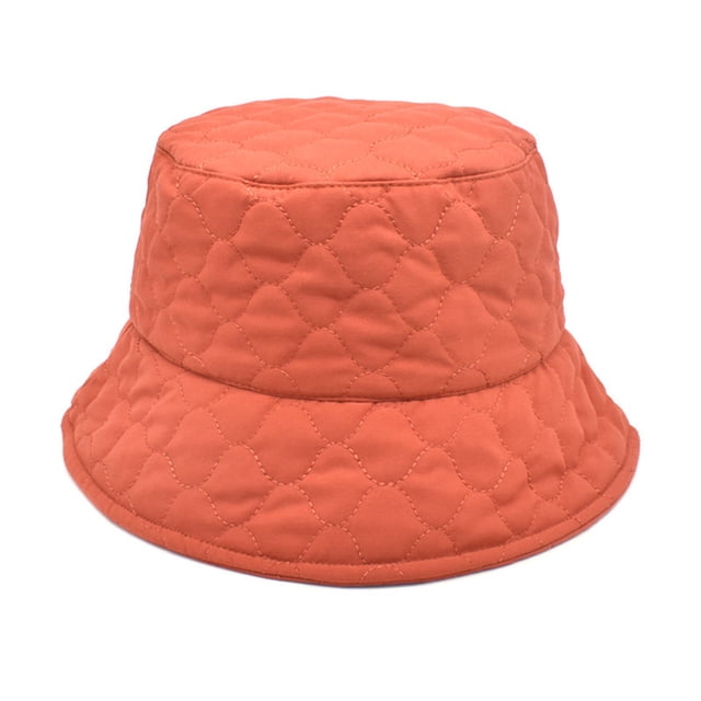 Chapeaux Seau à Moins de 10$ Rouges pour Femmes Couleur Unie Linge Automne Hiver Chaud Thermique Coupe-Vent Chapeau de Pêcheur pour Femmes pour Filles
