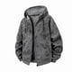 thumbnail image 1 of pstuiky manga larga de hombre, Chaqueta tipo cárdigan con cremallera y capucha de manga larga de color liso para hombre Tops de hombre xxl, 1 of 5