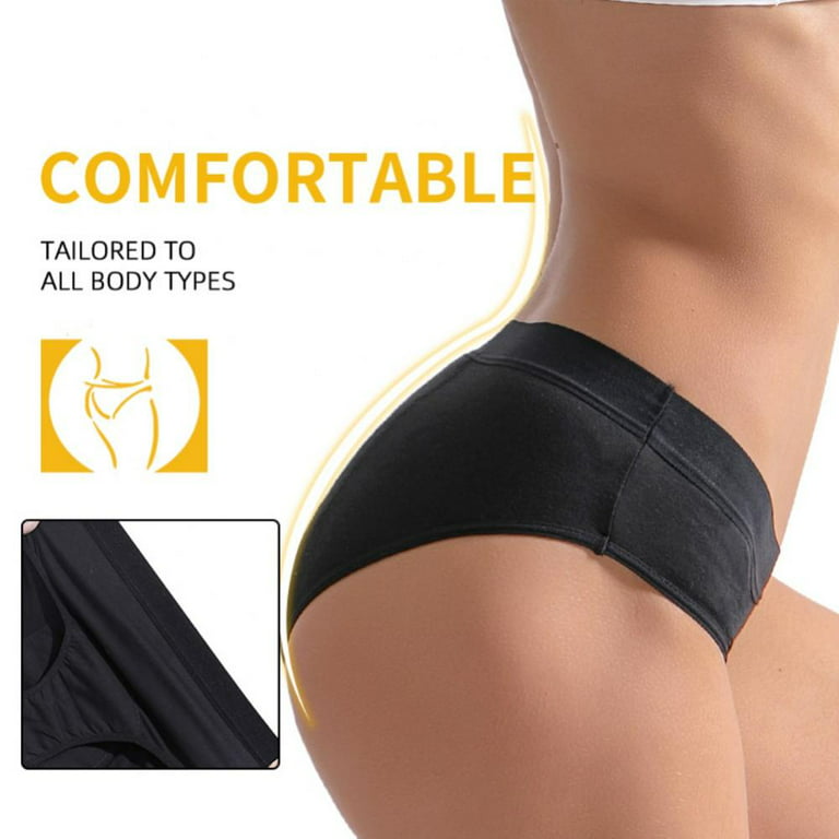 Leak Proof Panties for Women Incontinence Washable Plus Size - Breathable  Comfortable and Leak-proof Physiological Pants Plus Size S-6XL(3-Packs) 