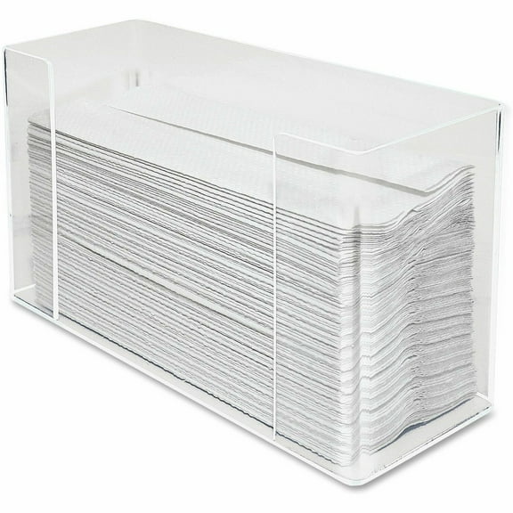 Kantek, KTKAH190, Acrylic C-Fold Dispenser, 1 Each, Clear