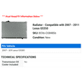thumbnail image 2 of Radiator - Compatible with 2007 - 2011 GS350 2008 2009 2010, 2 of 2
