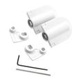 thumbnail image 1 of 2x bisagras de tocador, herrajes para muebles, reemplazos prácticos, bisagras ocultas resistentes al desgaste, bisagras de Cierre Suave para el hogar, 1 of 8
