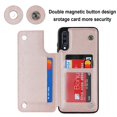 thumbnail image 4 of Samsung A70 Case, PU Leather Flip Cover Magnetic Closure Wallet Card Slots Stand Case Cheap and fine, 4 of 5