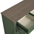 thumbnail image 5 of LIVILAND 55" Vintage Style Kitchen Buffet Sideboard Cabinet w/ Drawers - Green, 5 of 8