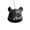 Black #3, variant on StlyGar Squirrel Head Feeder, Funny Animal Face Hanging Feeder for Outdoor Garden Mask Style Wildlife Feeding Station, Novelty Mouse Design, Easy-Fill Backyard Patio Decor, Weather-Ready Gift Khaki