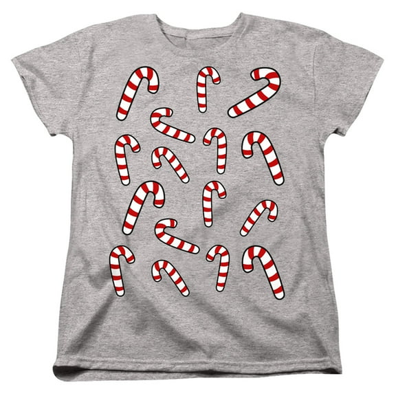 Candy Cane Christmas Crew Women's T Shirt
