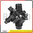 thumbnail image 4 of 11537549476 11517586925 11510392553 Electric Engine Water Pump & Thermostat with Bolt, 4 of 15