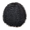 thumbnail image 2 of Lace Front Human Hair Wig Middle Part Curly Lace Closure Wig Short Wigs, 2 of 4