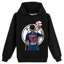 Children's Graphic Sweatshirts & Hoodies Neymar Pullover Hooded Casual Sport Sweatshirt Tops