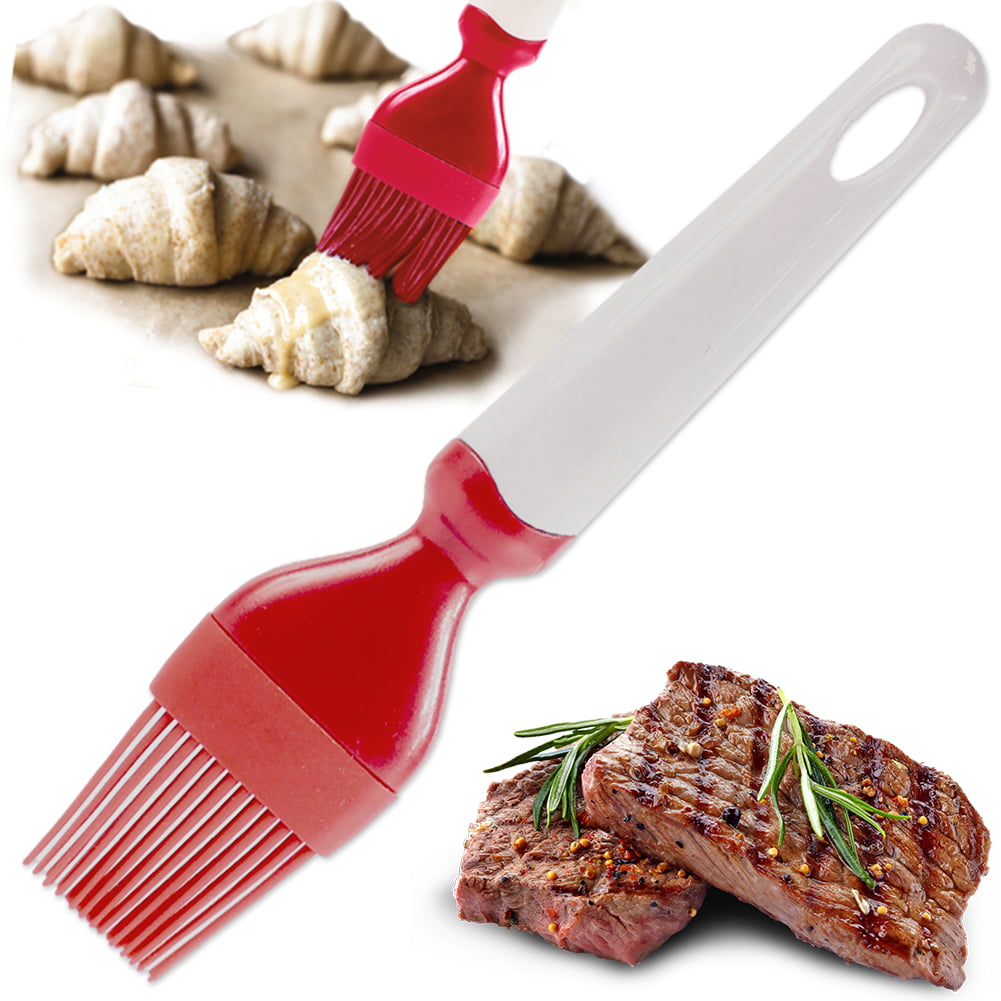 Details about   Silicone Brush Marinade Basting BBQ Barbecue Grill Pastry Meat Cooking Bake Tool 