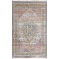 thumbnail image 1 of Turkish Oriental Distressed Ivory Area Rug Floral Carpet, 1 of 5
