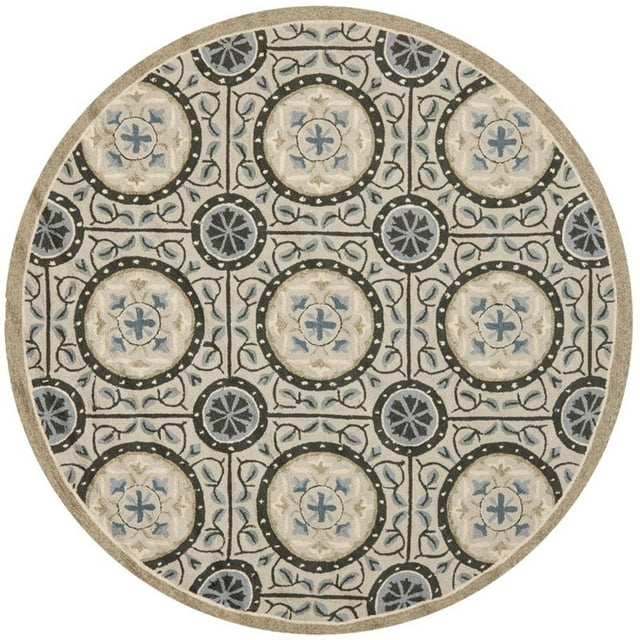 Safavieh Four Seasons 6' Round Hand Hooked Rug