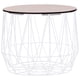 vidaXL Coffee Table 2 pcs Round End Table Sofa Table Living Room ...
