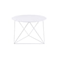 thumbnail image 3 of Mesa Casafoyer Epidia con tapa redonda de metal, color blanco, 3 of 4