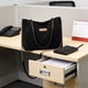 thumbnail image 4 of Bolsa De Almacenamiento De Poliéster Conjunto de 2 bolsos negros tipo tote y bolso de mano para mujer, de gran capacidad, informales, para el trabajo y el trabajo. JASKFLY, 4 of 8