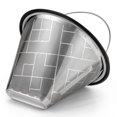 thumbnail image 1 of Reusable #4 Coffee Filter for Technivorm Moccamaster KBGV and KBT Coffee Machines - Stainless Steel Mesh, Durable Metal Filter for Sustainable Brewin, 1 of 7