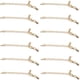thumbnail image 2 of Collar de Correa de material cuero perfecl 12 Piezas Cadena de extensión de Cola de Broche de Langosta de Oro 62 Mm, 2 of 2