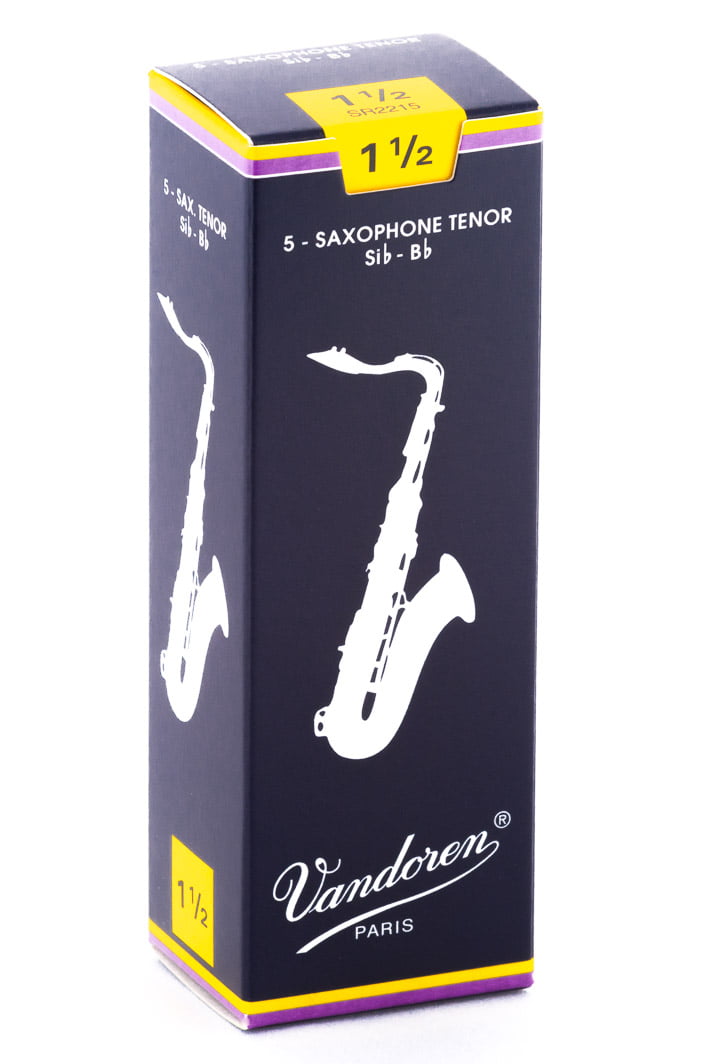 EASTROCK Tenor Saxophone Reeds 2.0/2.5/3.0 for Bb tenor Sax Strength 3.0-10 Pack with Plastic Case 