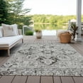 thumbnail image 6 of Addison Rugs Chantille Indoor/Outdoor Traditional Oriental Ivory Washable Rectangle Rug, 3' x 5', 6 of 6