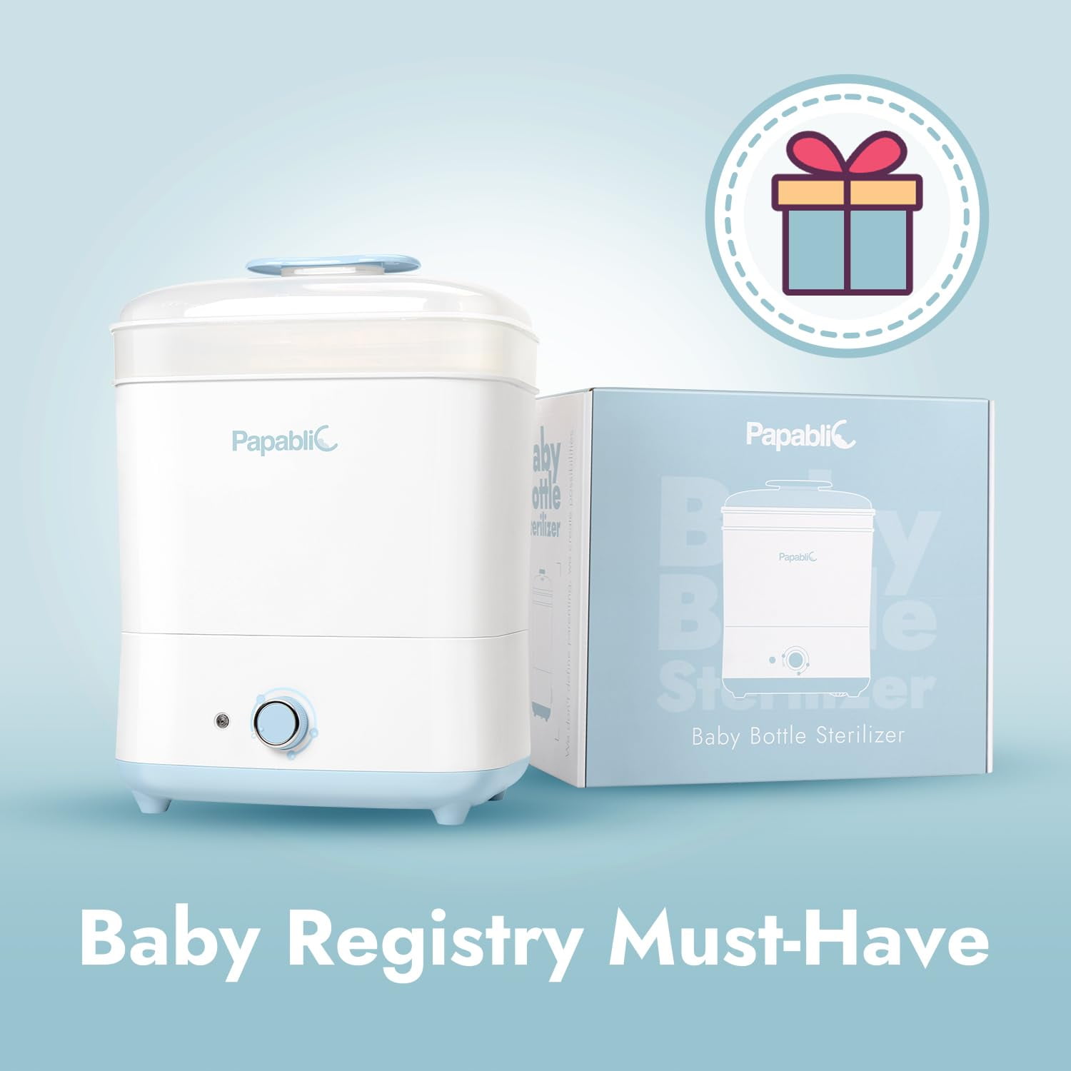 Papablic Baby Bottle Electric Steam Sterilizer and Dryer 11 Capacity Sanitizer Feeding Steamer Walmart