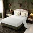 thumbnail image 3 of Manfei Wild Mallard Duck 7-Piece Twin Bedding,Rustic Bird Bedding Comforter Set,Light Gray Reversible, 3 of 7