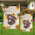 thumbnail image 4 of Happy Women's Day Labrador Retriever Sunflower Vintage Proud Mom Garden Flag 12x18in Double Sided Lab Dog Lover Gifts Outdoor Decor - 02030, 4 of 5
